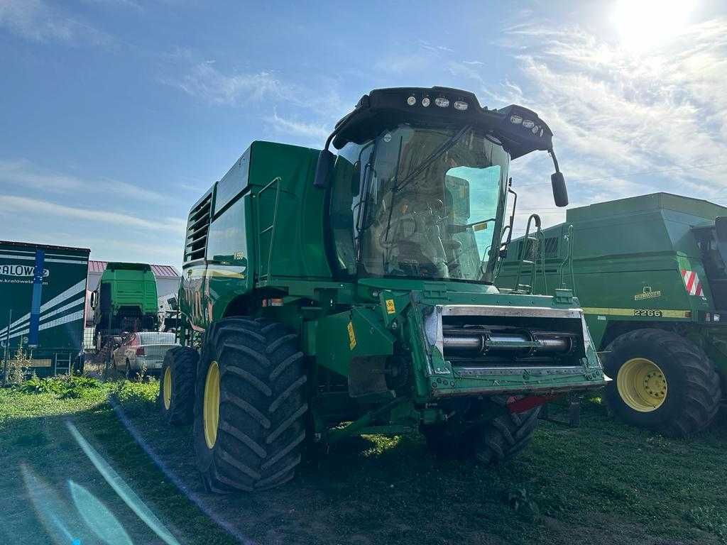 Combina JOHN DEERE W 650+Geringhoff MS-SC 870