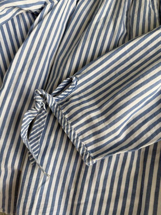 Дамска риза s.Oliver – синьо-бяла на райе