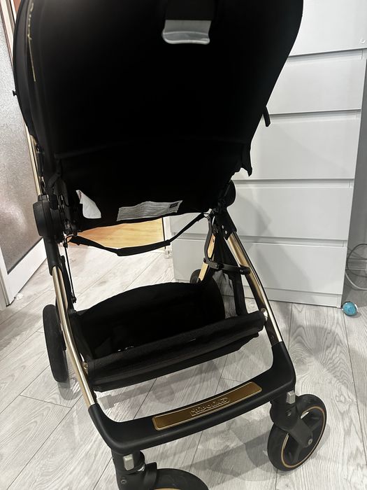 Детска количка Chipolino - Елит, 3 в 1, черна