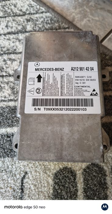 Корпус климатик и Airbag модул Mercedes w204