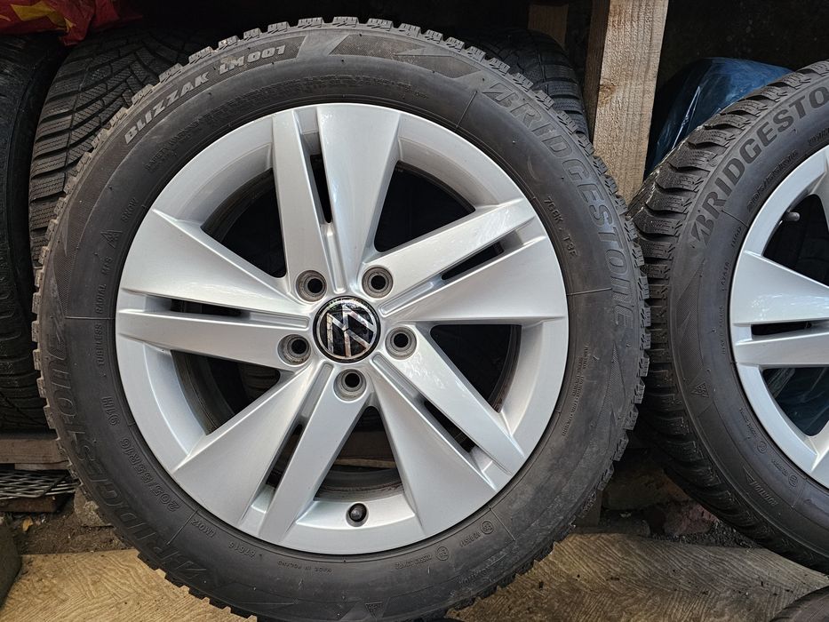 Jante aliaj 16" Skoda Octavia/Volkswagen/Seat anvelope iarna 205 55 16
