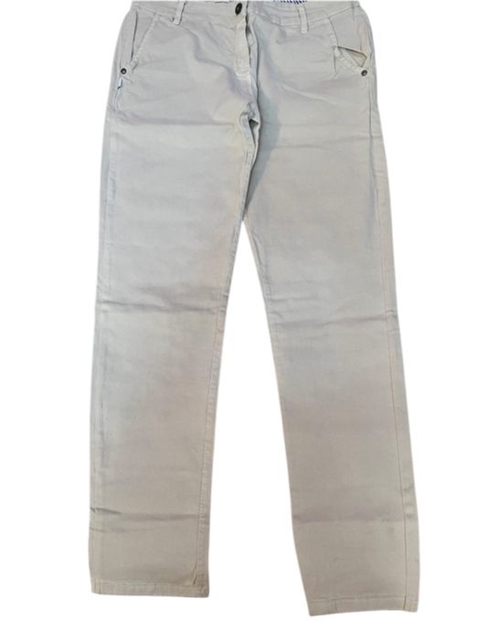 Pantaloni Floreiza crem