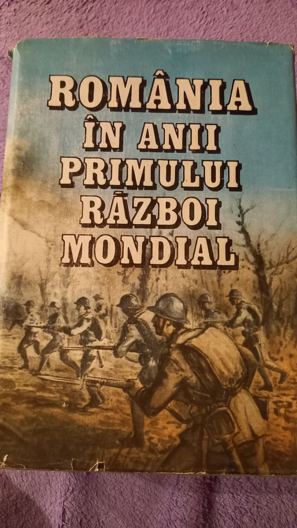 Vand 2 vol"Romania în anii primului război mondial",carti vechi