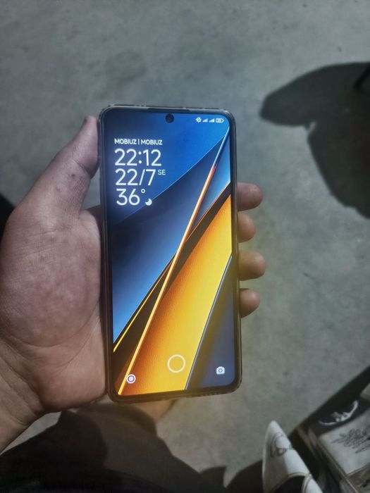 Poco x6 pro 5g  12+12 azu  512 tali hotira.