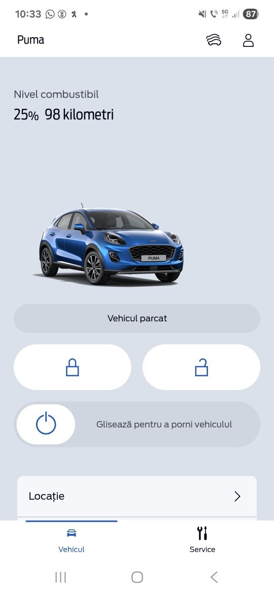 Ford Puma, garanție Ford noiembrie 2027