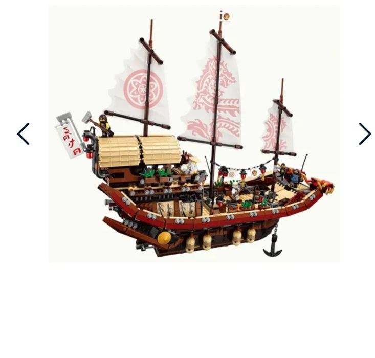 онструктор NinjaGo Летающий Корабль Мастера Ву 10723