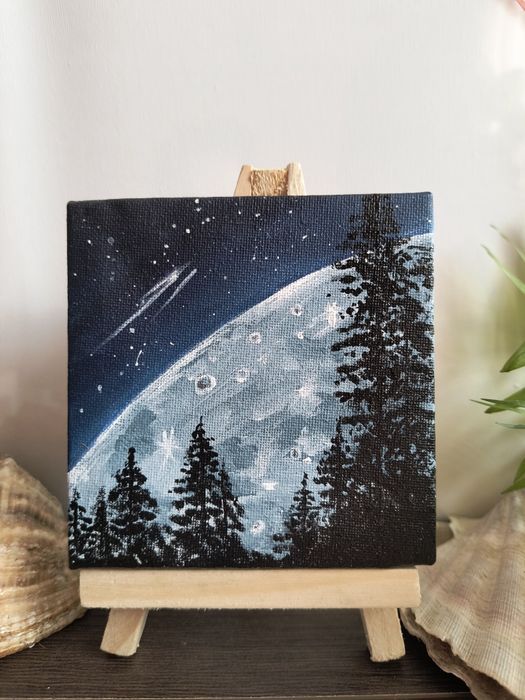 Ръчно рисувани акрилни картини