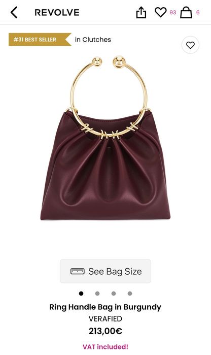 Чанта Verafied от естествена кожа