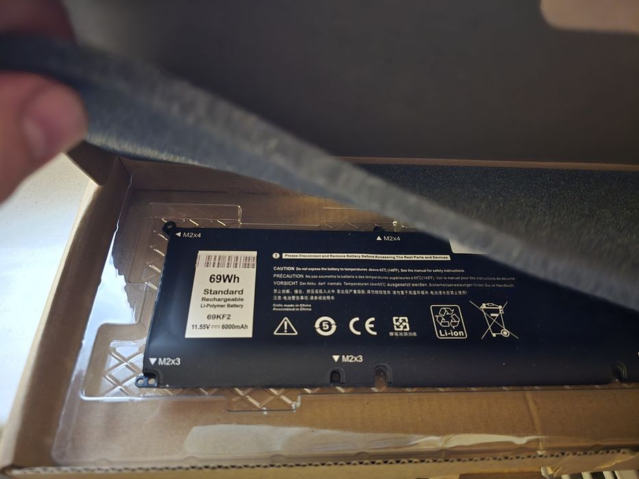 Baterie Litiu noua Dell XPS 15 sau Dell Precision 5560 de 69KF2