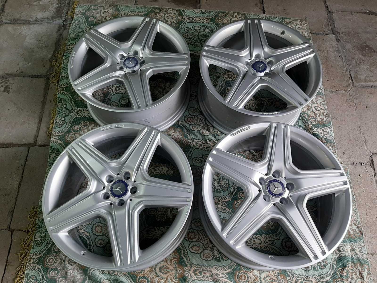 Джанти 21' AMG Mercedes 5x112, с НОВИ гуми 265/40/21  ML 164 / 166 .GL
