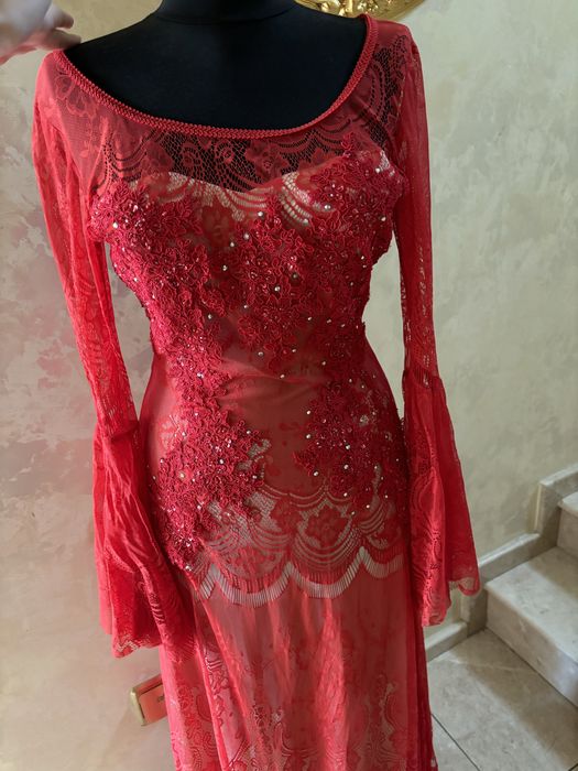 Rochie material baroco