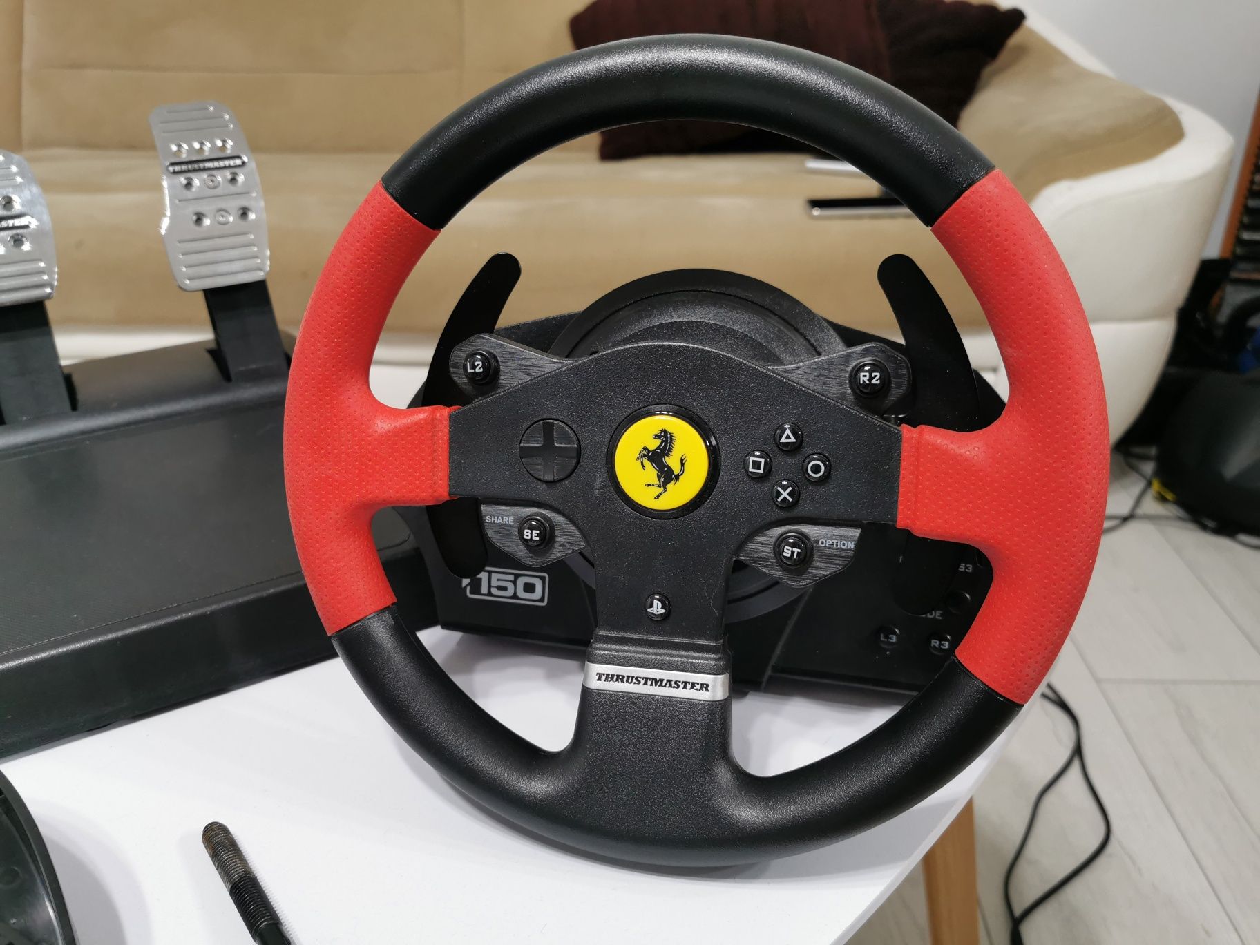 Volan gaming Thrustmaster T150 Ferrari cu T3PA