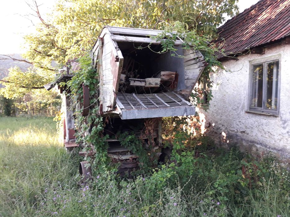 Batoza De Treierat Cereale Foarte Veche