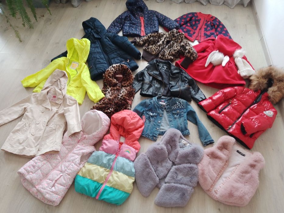 Lot ffff mare haine fetiță 104 / 110/ 116