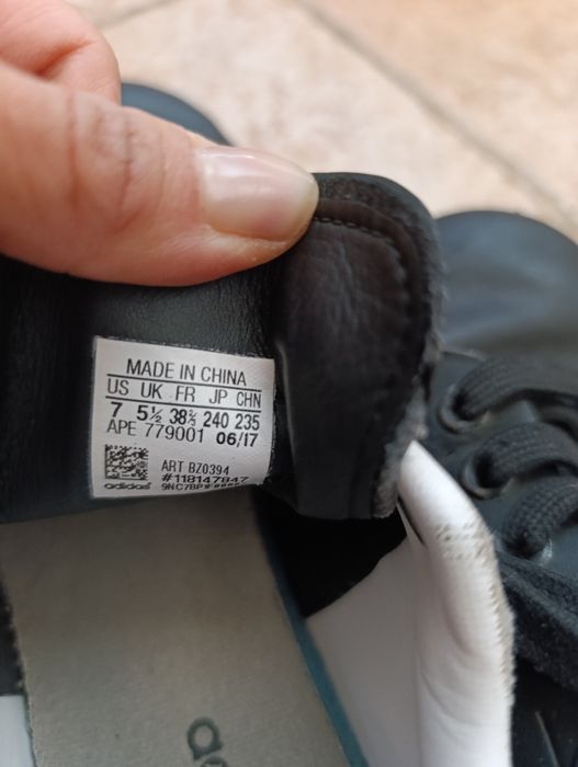 Естествена кожа адидас 38.5