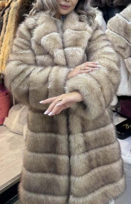 Шикарные эко шубы под соболь