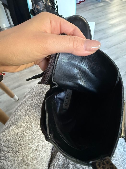 Боти Guess ест.кожа черни