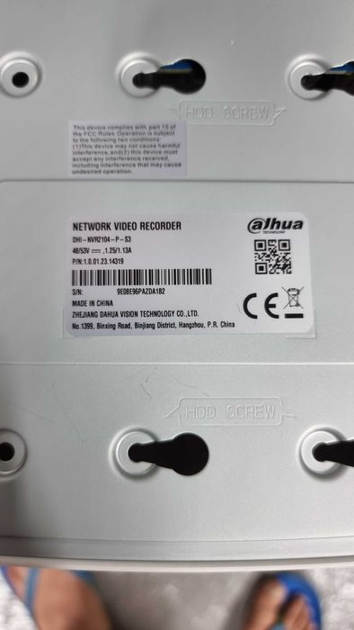 NVR DAHUA 2104, 4 Canale, POE