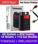 Tester / Diagnoza Auto Launch ThinkDiag ORIGINAL 2025 Full  + CABLU