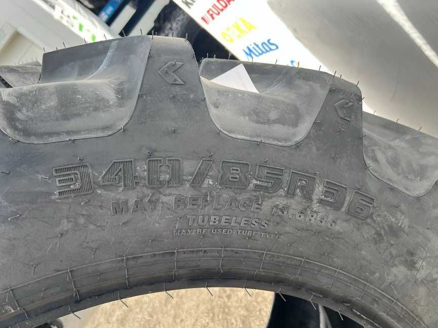 Anvelope noi radiale 340/85R36 pentru tractor spate marca CEAT