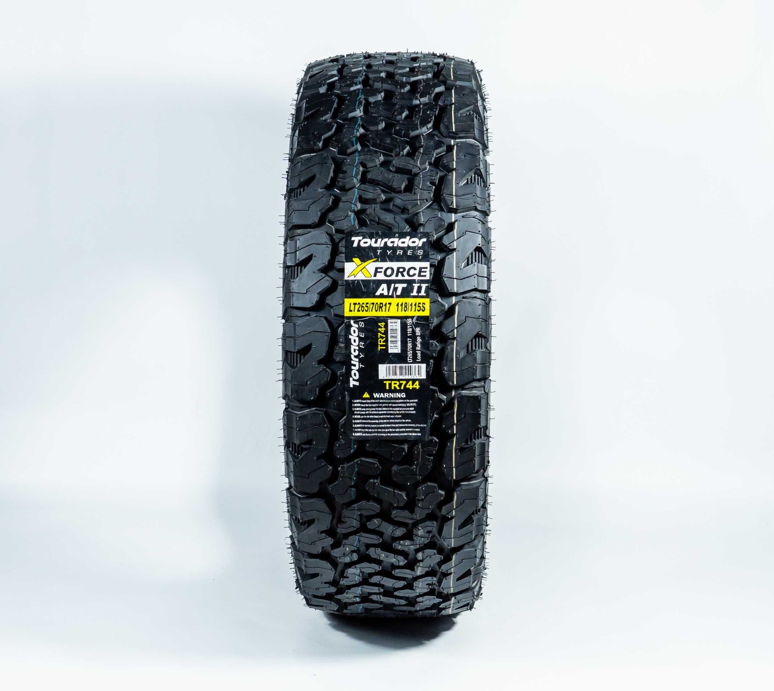 LT265/70R17   118/115S 8PR  — Tourador X FORCE A/T-II