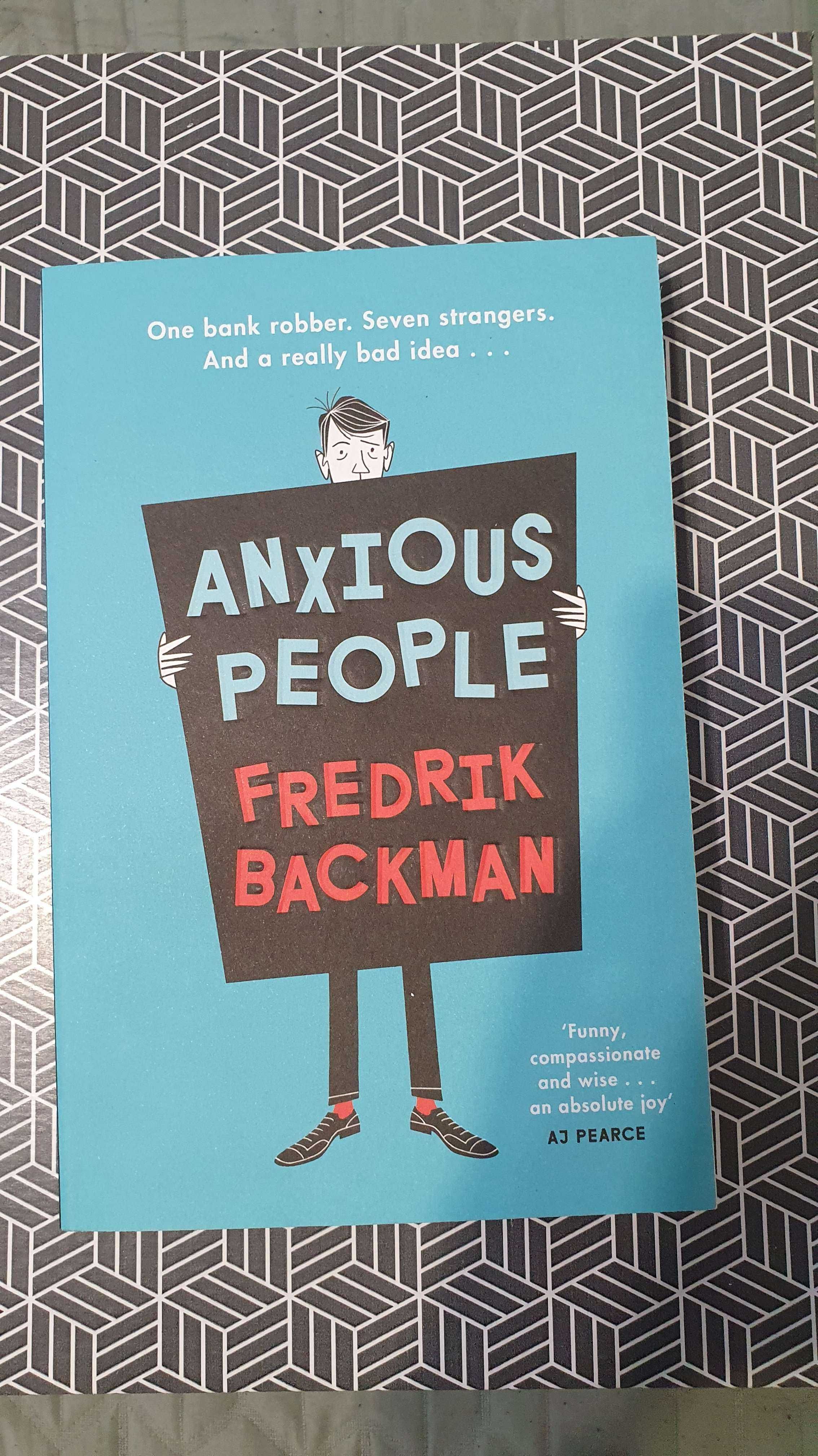 Carte limba engleza - Anxious People - FREDRIK BACKMAN