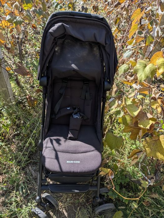 Carucior sport pentru copii Lara 2, Essential Black, Maxi Cosi