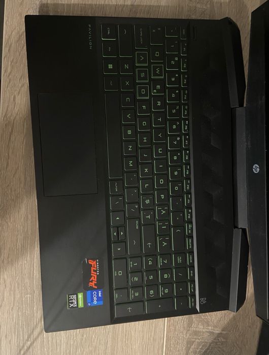 Laptop Gaming HP Pavilion i7 11370H RTX 3050 20GB RAM