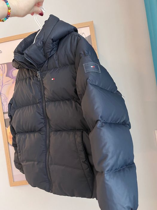 Детско зимно яке с естествен пух Tommy Hilfiger, 116 см