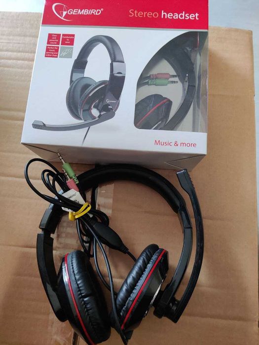 Casti cu microfon Gembird MHS-001 - noi
