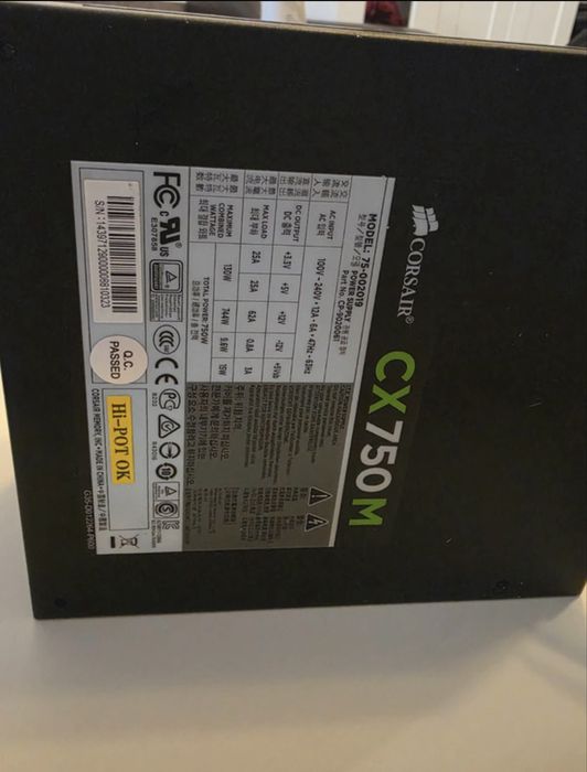 Sursa Pc Corsair CX750M semi modulara