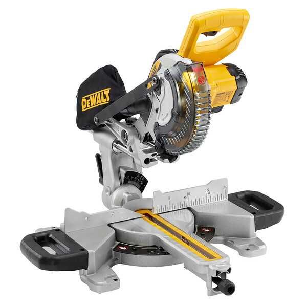 Акумулаторен настолен циркуляр с герунг DeWALT DCS365N
