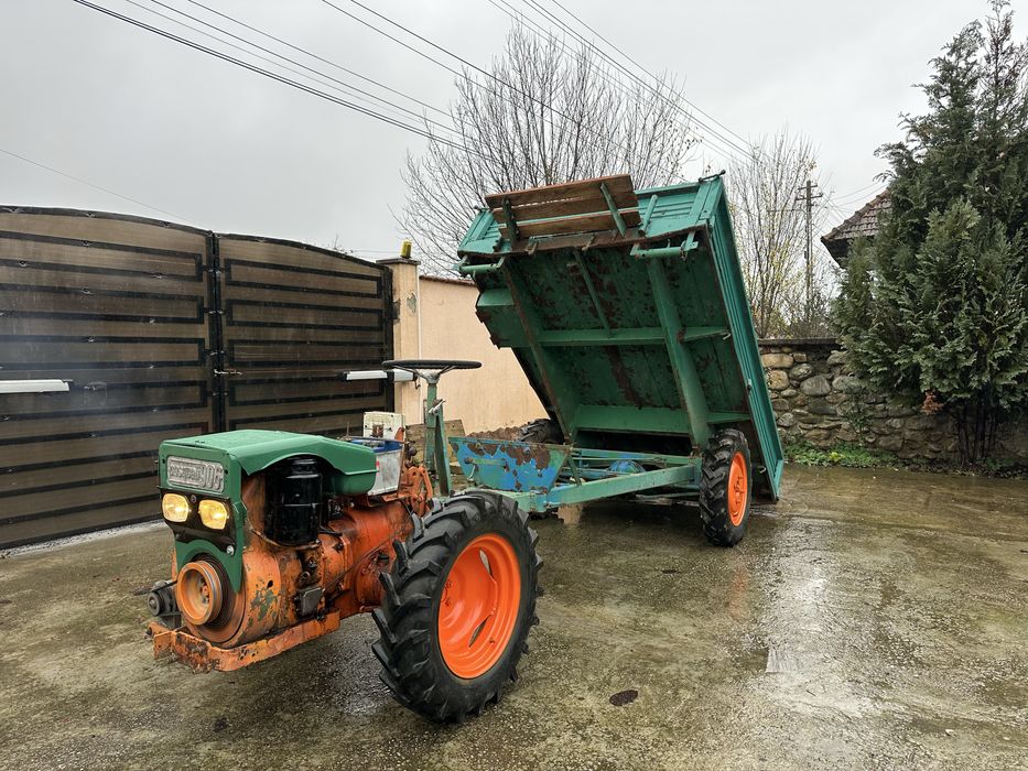 Motocultor tractoras 4x4 diesel Pasquali 1 piston 16 cp