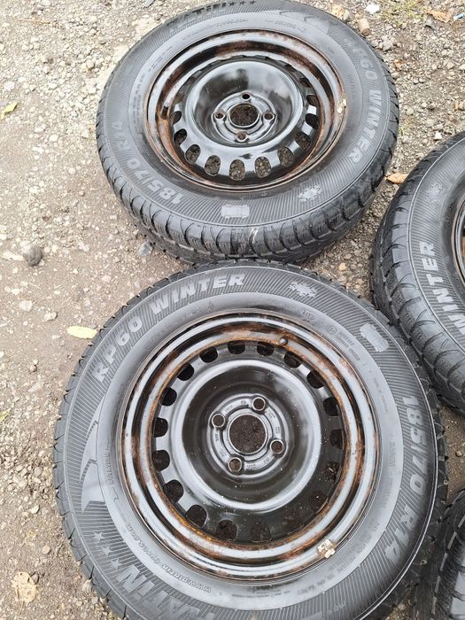 Jante opel corsa meriva astra  cu cauciucuri iarna 185/70R14