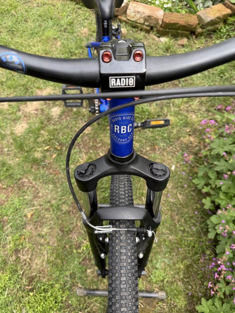 Алум. велосипед dirt jump RADIO RBC.