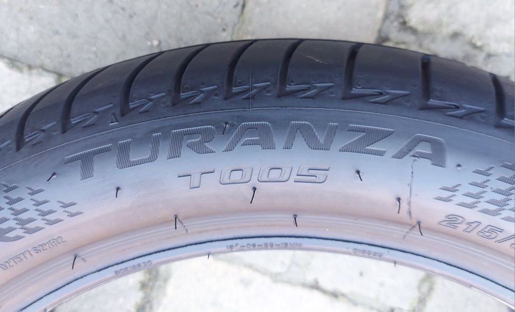 Set 2buc 215/50 R18 92W Bridgestone Turanza T005 AO vară