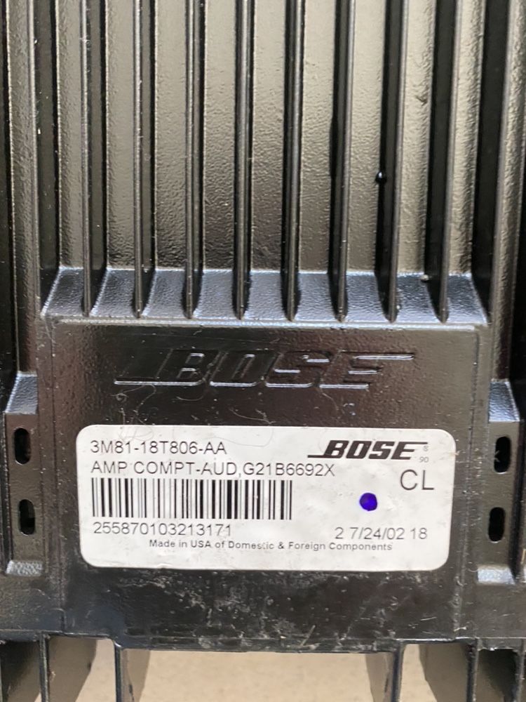 Vand amplificator audio Bose pentru Mazda 6 gg 2002-2007