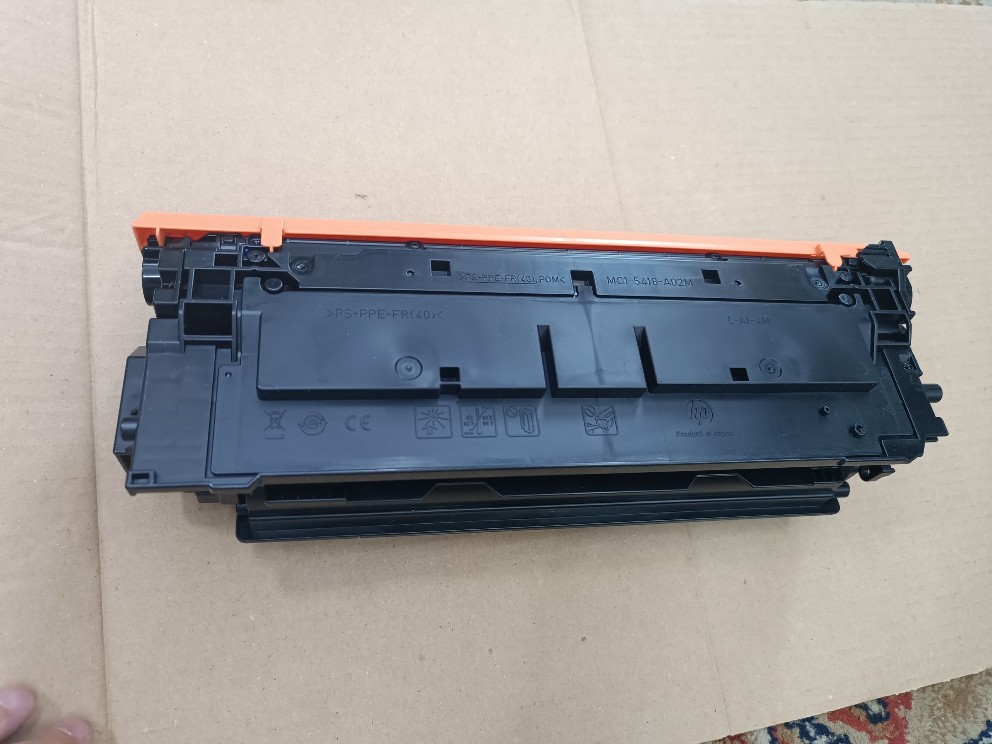 Картридж laserjet 508X. Cf360x. Б/У. Работоспособность неизвестна