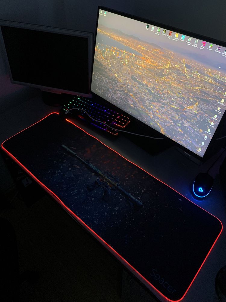 Mousepad Gaming RGB Spacer