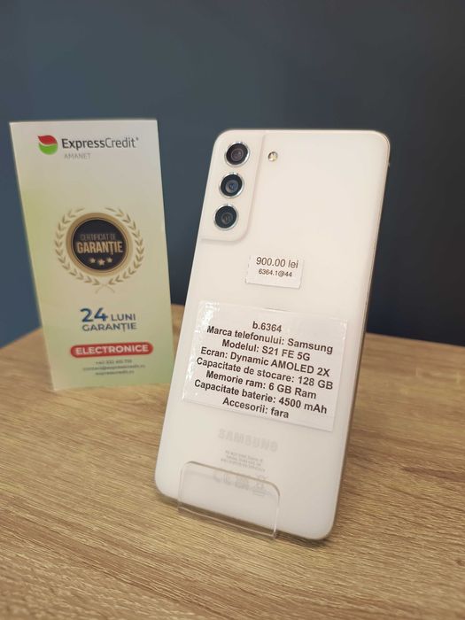 (AG51) Samsung Galaxy S21 FE 5G b6364 - Garantie 2 ani!