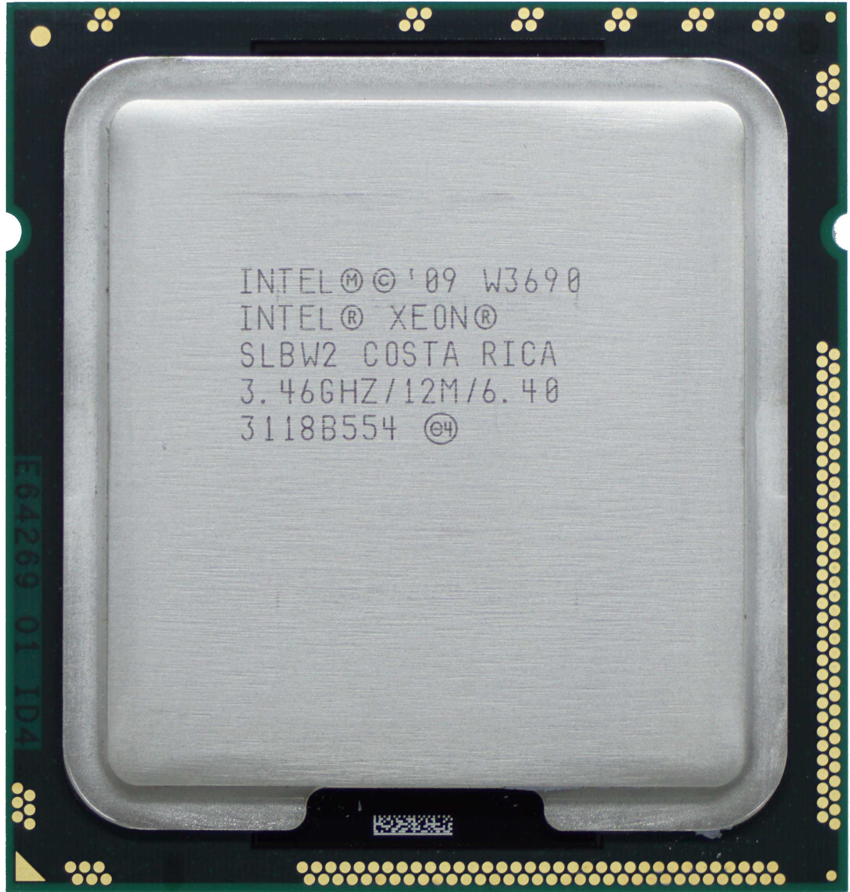 Процесор CPU Intel XEON W3690 шестядрен 1366 12MB Cache