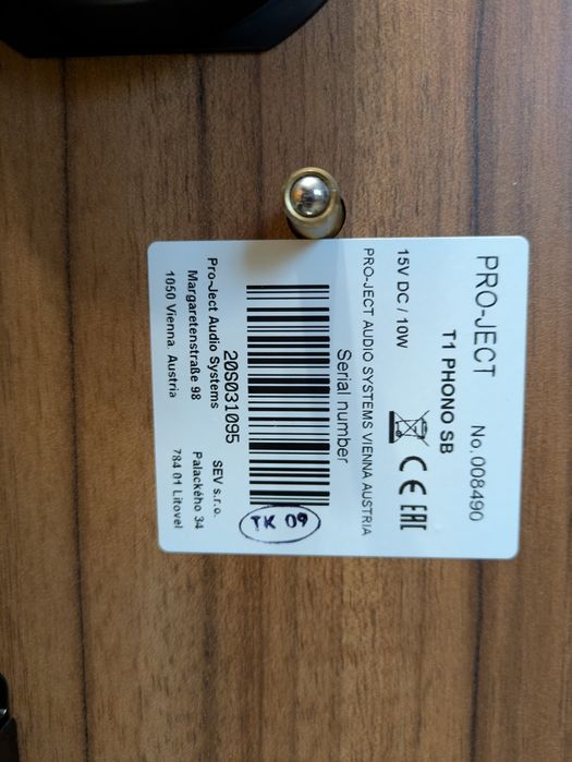 Pick-up Project T1 Phono SB Nuc