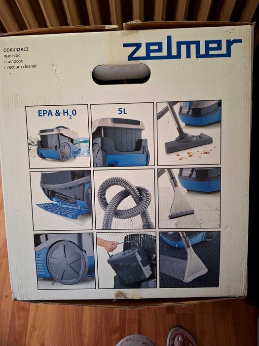 Aspirator Zelmer, cu apa si cu fir