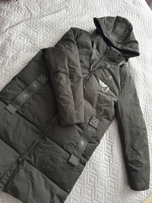 Пуховик мужской удлиненный