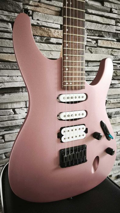 Chitara electrica Ibanez S561 Pink Gold Metallic Matte - Garantie