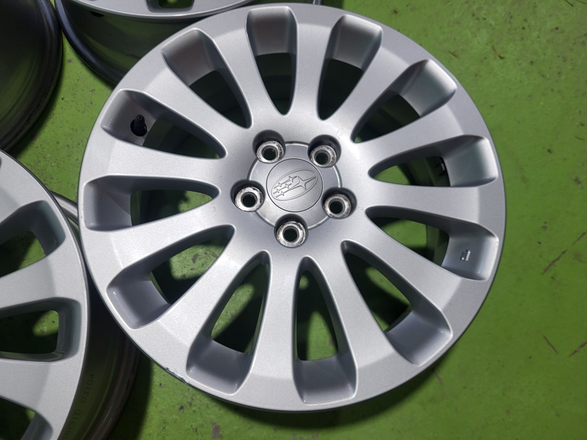 16 5x100 Subaru лети джанти 5х100 субару