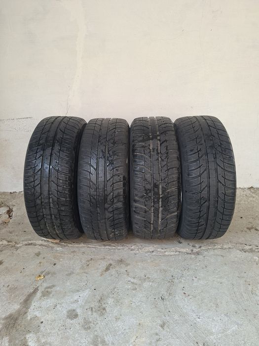 Jante aliaj 5x108 cu anvelope de iarna 7mm