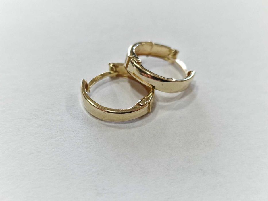 Дамски златни обеци 14К / 1,20 гр.