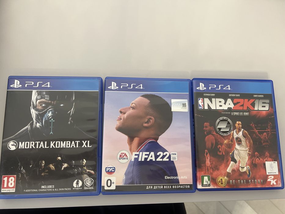 Диски PlayStation 4