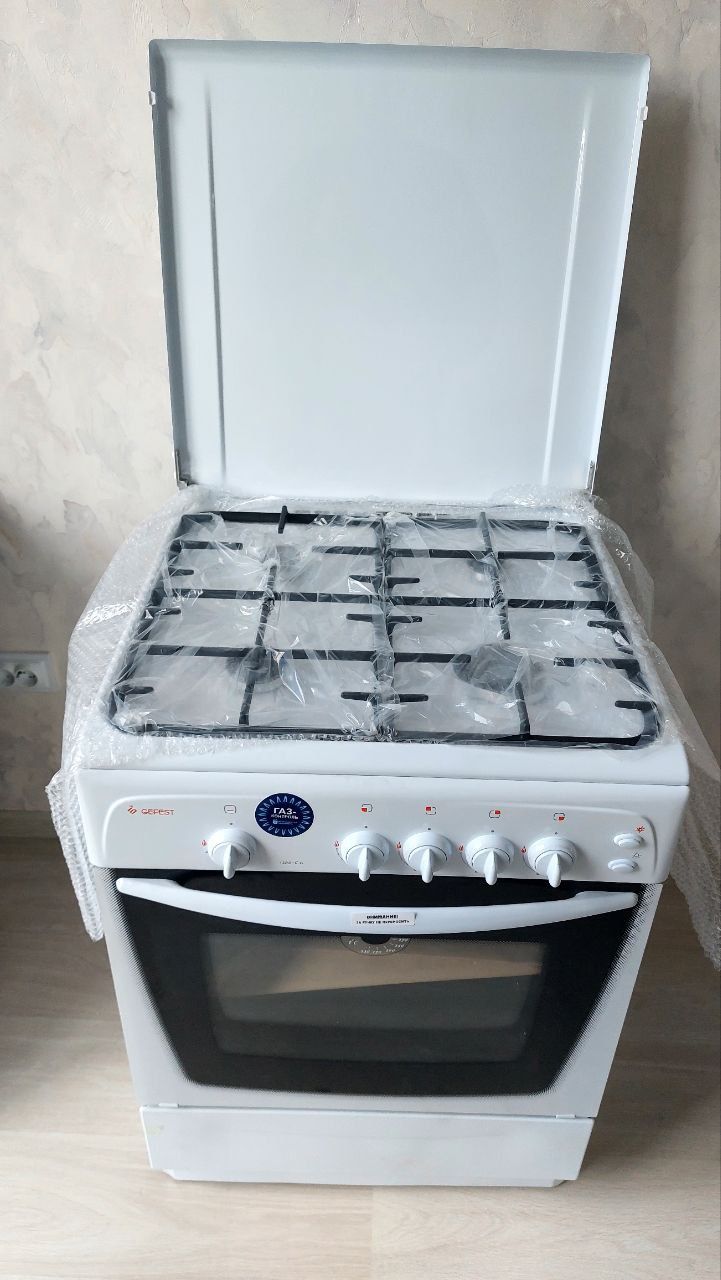 Газ плита GEFEST 1200 C6 белый - 3 млн 500 тыс сум